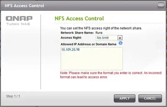 NAS Web Admin Screenshot