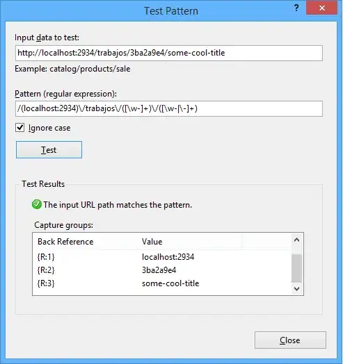 tesing URL rewrite iis