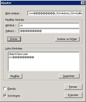 Adding user @@@@@@@@@ with LDP