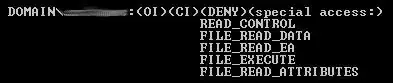 CALCS Output for same directory