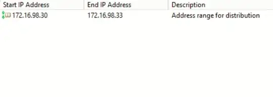 Image of DHCP Scope
