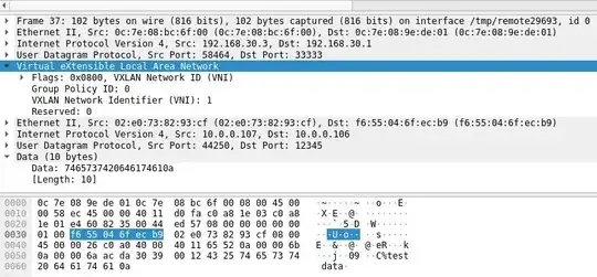wireshark dump on PC A1