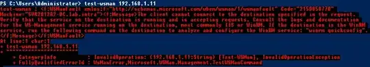 fail message