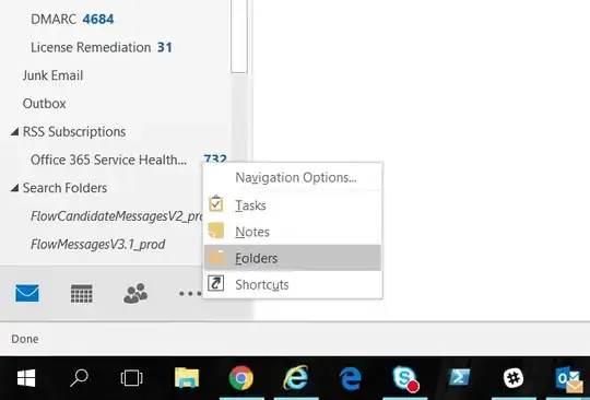 Outlook Folder View
