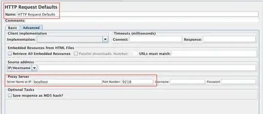 JMeter Proxy for HTTP Request