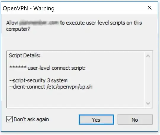 OpenVPN Warning