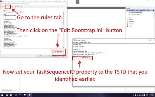 Configure the property