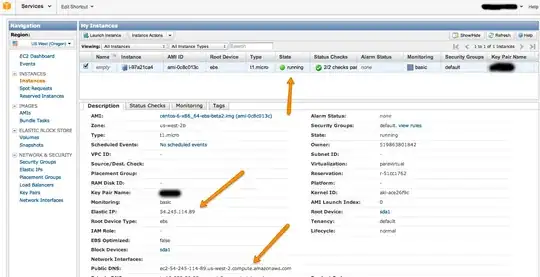 AWS Console screenshot