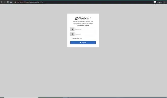 Then if I use 10000 port I will see