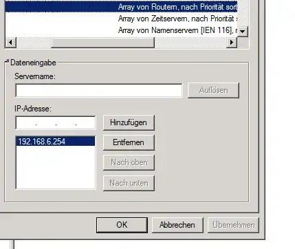 DHCP Settings - Router