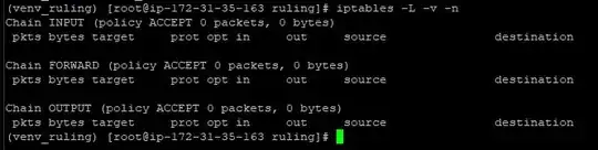 iptables -L -v -n