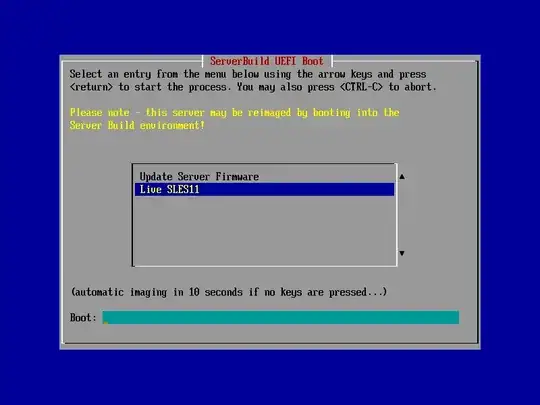 ELILO screenshot