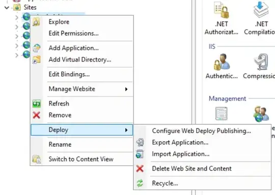 Installed WebDeploy UI