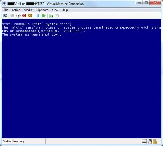 BSOD in 2008r2 install