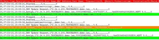 dhcp txt log files
