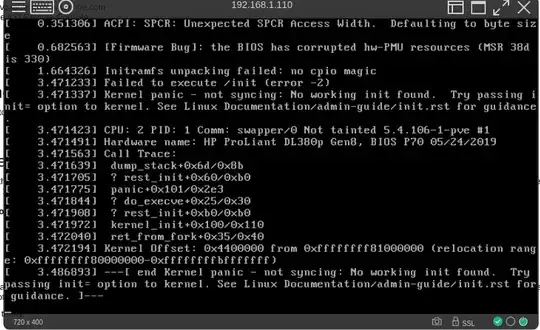 kernel panic stack trace