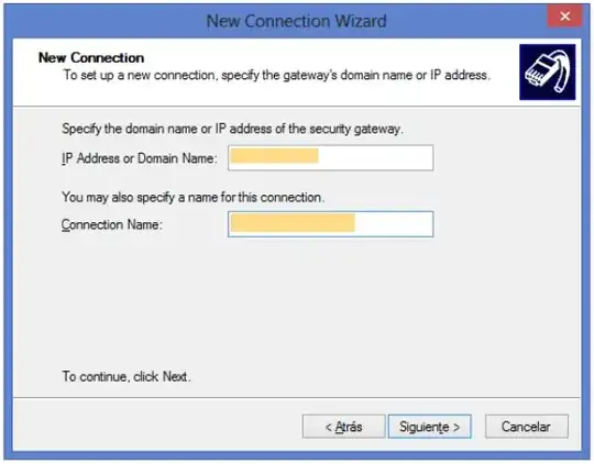 New Connection Wizard