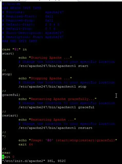 init.d apache script
