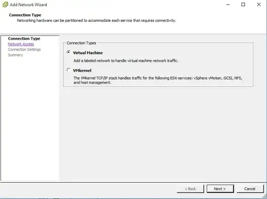 Create the second vSwitch