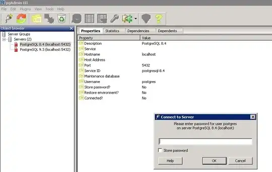 pgAdm-console