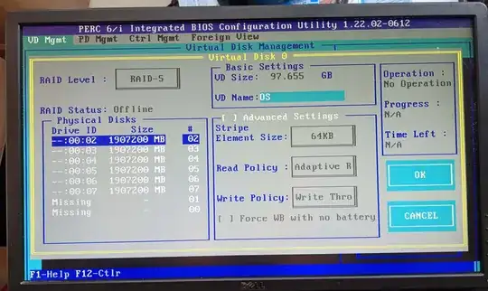 Configuration Utility Results