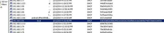 DHCP Screenshot