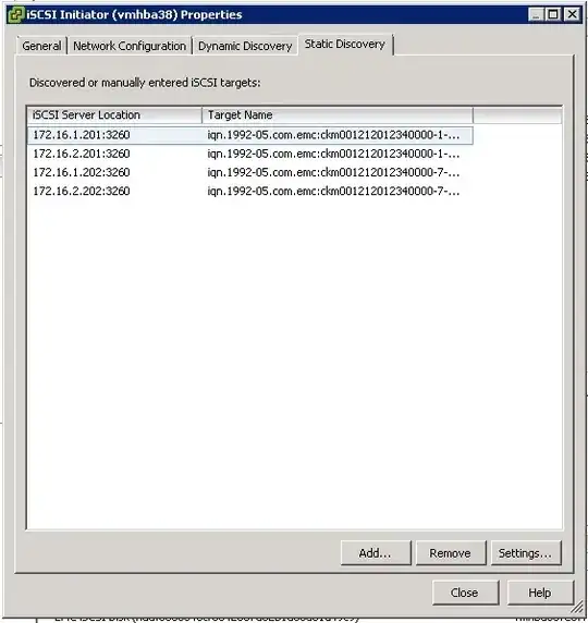 iSCSI Destinations