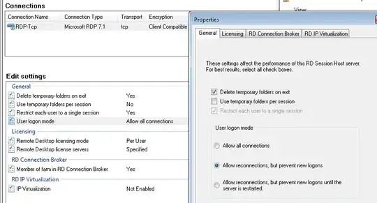 rdp drain mode