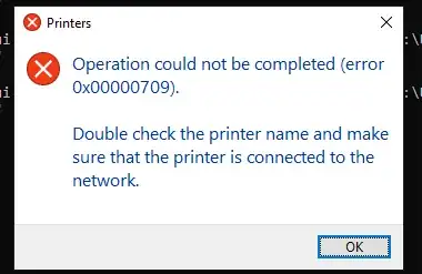 Error while importing