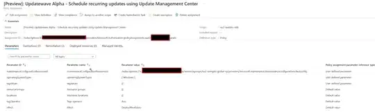 Schedule policy