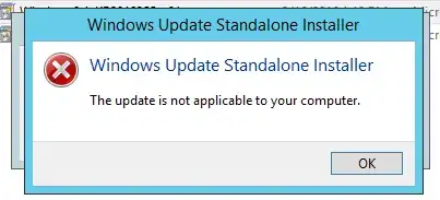 Installer error