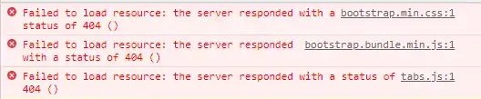 404 errors from page load