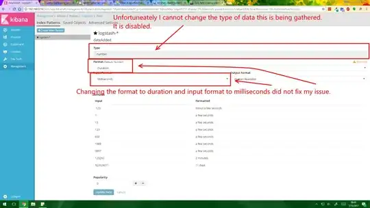 Setting does not allow me to change it.