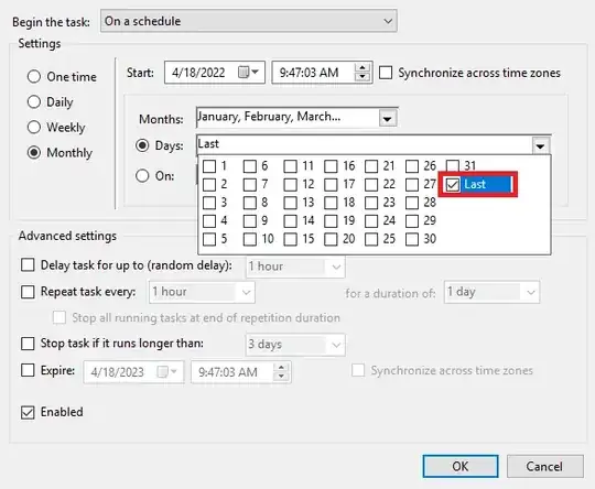 Selecting Last