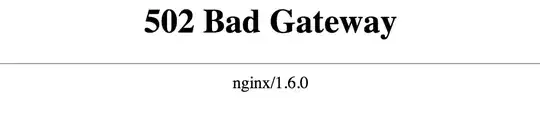 502 Bad Gateway