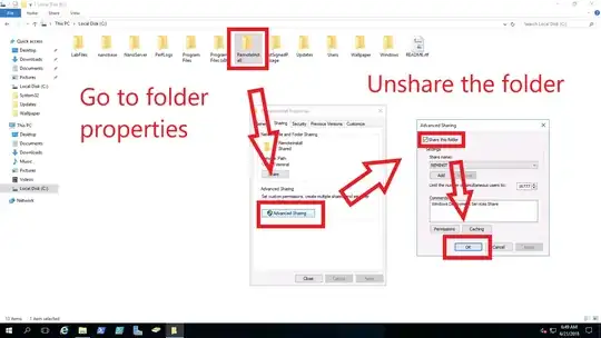 Remove file share