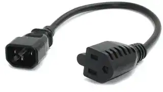 C14 to US wall outlet cable