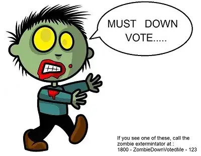 Down voter zombie
