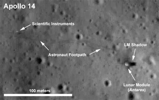 Apollo 14 landing site