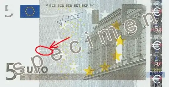 5euro printing code