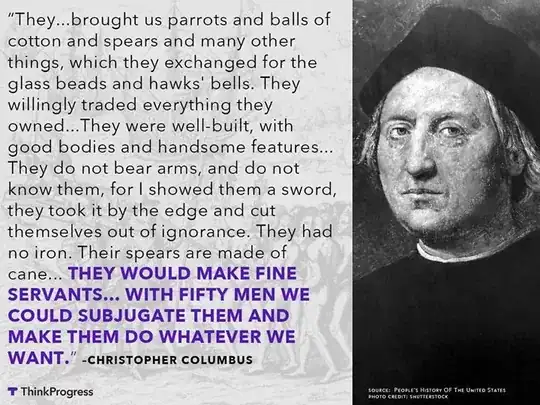 columbus quote from facebook