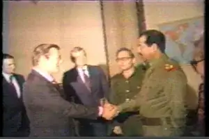 Rumsfeld and Saddam