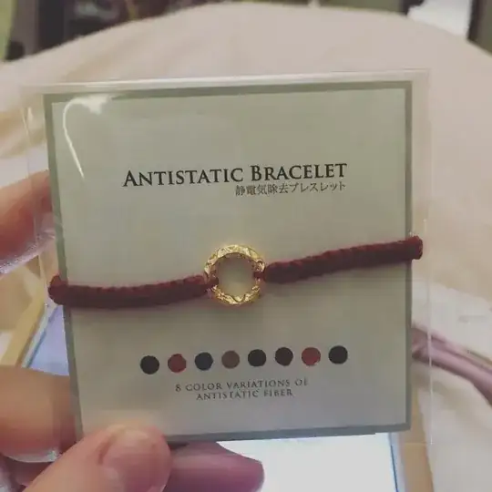 Antistatic bracelet
