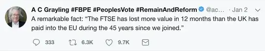 A C Grayling Tweet
