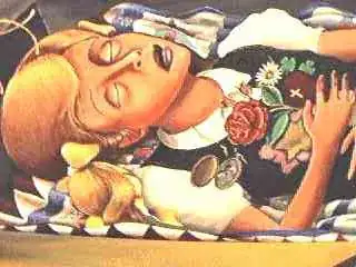 artwork allegedly on display at Denver International Airport