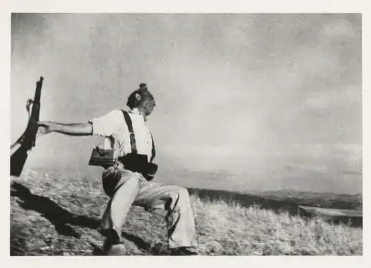 Robert Capa’s “Death of a Loyalist Militiaman, Córdoba front, Spain (1936)”