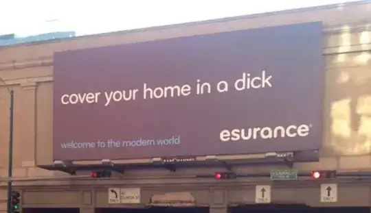 "Cover your home in a click" advertisement