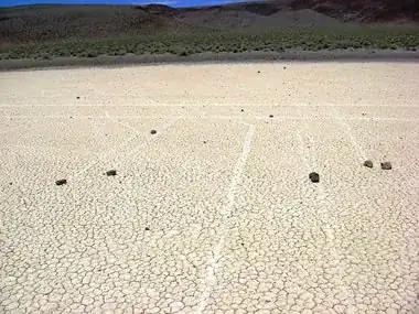 Image of sliding rocks