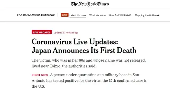 undoctored new york times screenshot