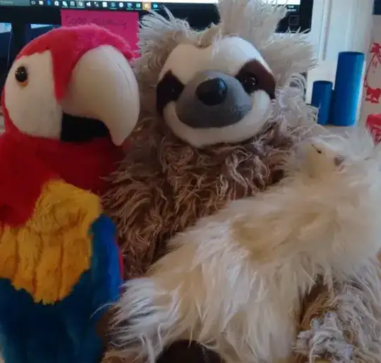 The parrot (left) which was consulted.